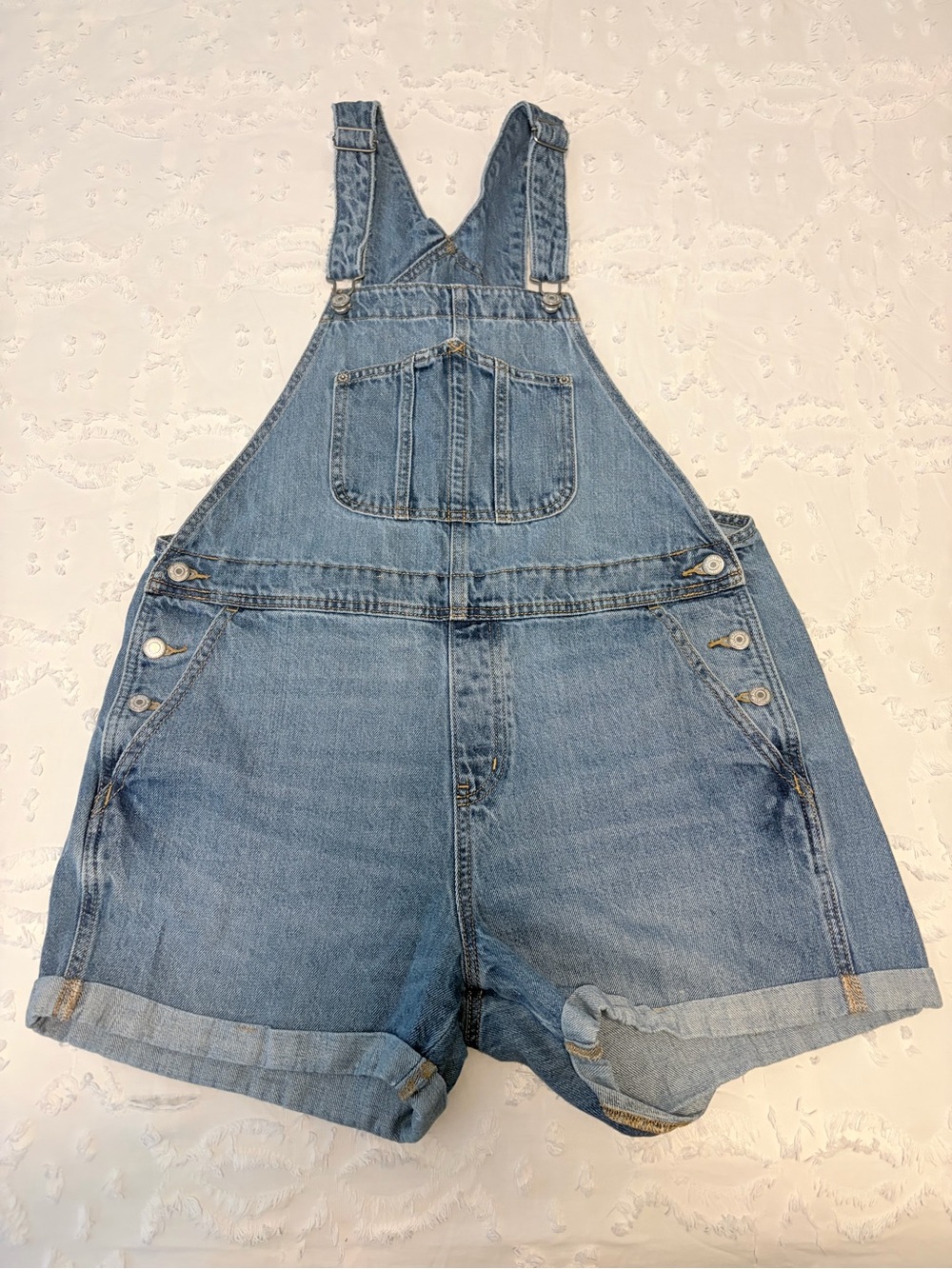 Old Navy Light Blue Denim Overalls